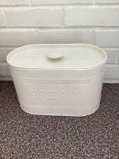Cream metal bread for sale  Shipping to Ireland