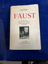 Goethe faust gerard d'occasion  Annonay