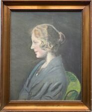 Pastell jugendstil porträt gebraucht kaufen  Graal-Müritz, Seeheilbad
