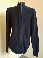 Mens navy ribbed for sale  BEDFORD