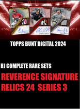 ⭐TOPPS RELÍQUIAS COLORIDAS DE ASSINATURA DE REVERÊNCIA DIGITAL 24 S3 CONJUNTOS RAROS COMPLETOS⭐ comprar usado  Enviando para Brazil