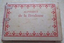 Alphabet brodeuse bibliothèqu d'occasion  Saint-Florentin