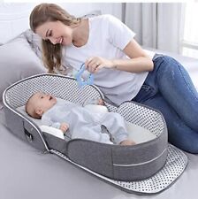 Baby Crib Multifunctional Folding Newborn Bed Toddler Bed for sale  Shipping to South Africa