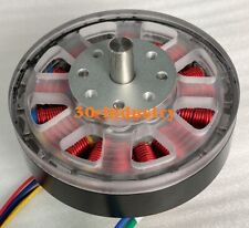 100W Disc Permanent Magnet 3-phase Brushless DC Motor DC24V Flat Disc Generator for sale  Shipping to Canada