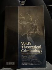 Volds theoretical criminology for sale  Worcester