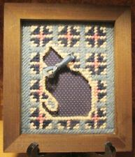 Needlepoint cat silhouette for sale  Franklin