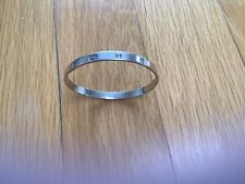 Hallmarked silver bangle for sale  LEIGH-ON-SEA
