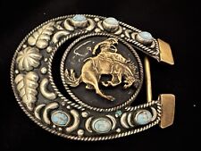 silver belt buckle western for sale  Bakersfield
