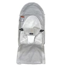 Usado, Capa de assento de tecido BabyBjorn para pula-pula, cinza e branco malha ar comprar usado  Enviando para Brazil