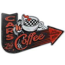 Cars coffee metal for sale  Shipping to Ireland