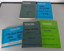 Workshop manual / shop manual Toyota Land Cruiser FJ40 / YEAR 40 booth 1979, used for sale  Shipping to South Africa