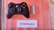 1257-Joystick Xbox 360 Nero Wireless ORIGINALE, usado segunda mano  Embacar hacia Argentina