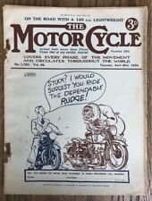 Moto cycle magazine. for sale  UK