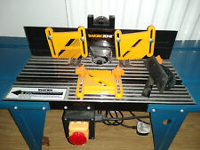 workzone router table and 1200w router v.g.c. hardly used no router bits for sale  AYLESBURY
