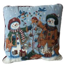 Longaberger snowmen pillow for sale  Kansas City