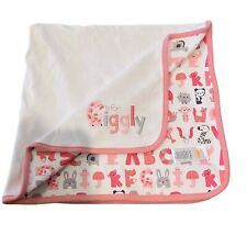 Cobertor alfabeto Gymboree bebê menina 2015 Layette recém-nascido G é para Giggly comprar usado  Enviando para Brazil