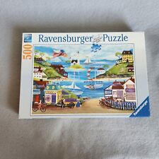 Rompecabezas completo Ravensburger 500 piezas ENCANTADORA JUNTO AL MAR segunda mano  Embacar hacia Argentina