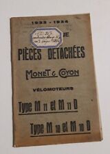 Motos monet goyon d'occasion  Chaussin