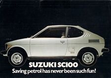 Gebruikt, Suzuki SC100 GX Whizzkid 1979-80 UK Market Launch Single Sheet Sales Brochure tweedehands  verschepen naar Netherlands