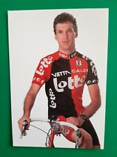 CYCLISME carte cycliste LUC ROOSEN équipe LOTTO Vetta Caloi 1994, usado comprar usado  Enviando para Brazil