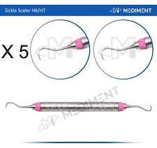 Novo X5 Instrumentos Periodontais de Dupla Extremidade Odontológica Foice Scalers H6/H7 comprar usado  Enviando para Brazil