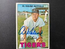 Usado, Al Kaline autografado 1967 Topps #30 certificado autografado bem centralizado. comprar usado  Enviando para Brazil