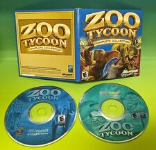 ZOO TYCOON Complete Collection PC Microsoft Studios 2 Disc CD-ROM Game & Sleeve for sale  Shipping to South Africa