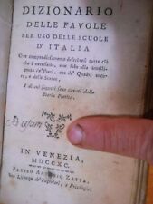 1790 dizionario delle usato  Napoli