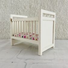 Muebles para casa de muñecas: cuna de madera en miniatura diseño concord #2855 - vintage de los años 80 segunda mano  Embacar hacia Argentina