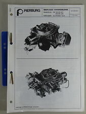 Informações técnicas carburador Pierburg 2E-E para Mercedes W201/W 124 por 1986 comprar usado  Enviando para Brazil