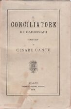 Cesare cantu conciliatore usato  Tavernerio