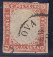 Sardegna 1859 sassone usato  Italia