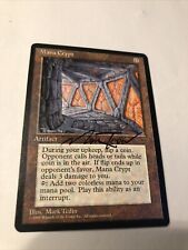 Signed mana crypt for sale  Bristol