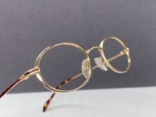 Gafas de mujer TitanFlex redondas oro ovalado lentes pequeñas metal 3698 Alemania, usado segunda mano  Embacar hacia Argentina