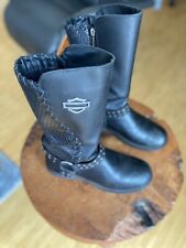 harley davidson stiefel boots gebraucht kaufen  Bad Neustadt a.d.Saale