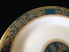 Used, Royal Doulton CARLYLE English Fine Bone China BREAD PLATE Teal Band H 5018 for sale  Redding