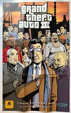 Raro Grand Theft Auto 3/Smugglers Run 2 Cartaz Promocional Duplo Lado Promo GTA comprar usado  Enviando para Brazil