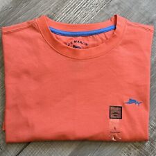 NWT Joe Marlin Unwind Mens Short Sleeve Tee Sz L Shirt Marlin Fish Logo Coral for sale  Shipping to South Africa