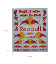 Używany, Naklejki Red Bull - trwałe, odporne na warunki atmosferyczne i wodoodporne na sprzedaż  Wysyłka do Poland