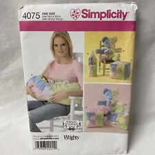 Simplicity pattern 4075 for sale  Marine