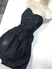 Black dress sequin for sale  SHEFFIELD