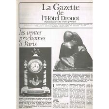 Gazette hôtel drouot d'occasion  Lunel