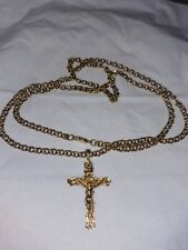 Karat chain crucifix for sale  Oakwood