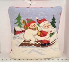 Vintage needlepoint pillow for sale  Muskegon