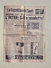 gazzetta sport 1971 usato  Italia