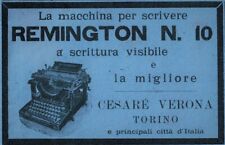 Pubblicita 1920 remington usato  Biella
