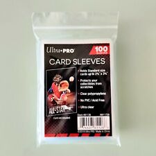 Ultra Pro Card Sleeves (100ct) - Soft Standard 2-5/8" x 3-5/8" Penny Sleeve  for sale  Canada