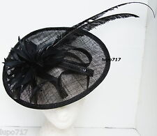 black sinamay hat for sale  HATFIELD