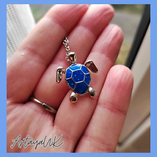 Colar pingente de cristal tartaruga marinha vida marinha joias presentes de aniversário Natal comprar usado  Enviando para Brazil