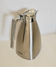 Used, Chrome Table Server Chrome Spring  Insulated Drink Carafe Model 17599 24oz for sale  Shipping to South Africa